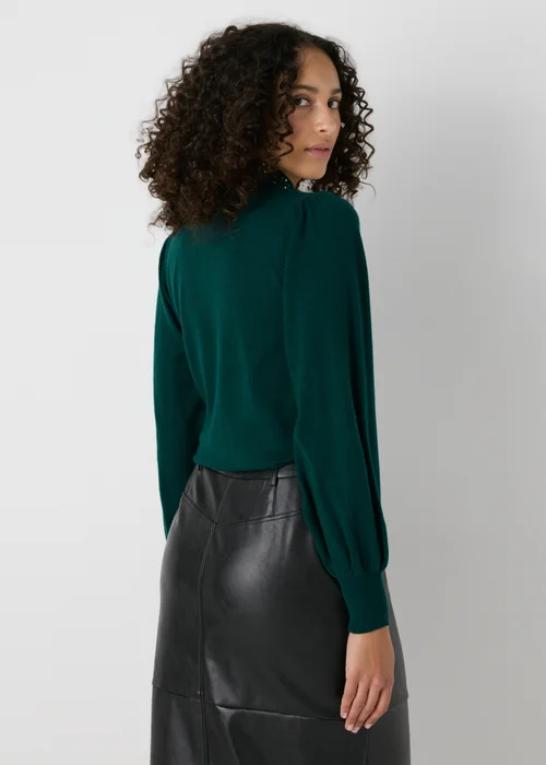 Et Vous Green Embellished Jumper - 8 Image 2