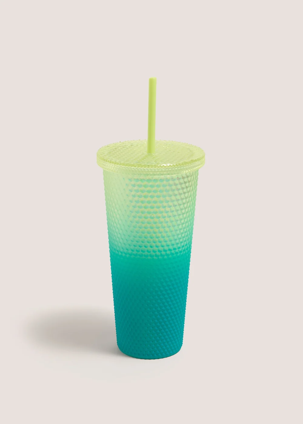Teal Ombre Studded Tumbler Image 1