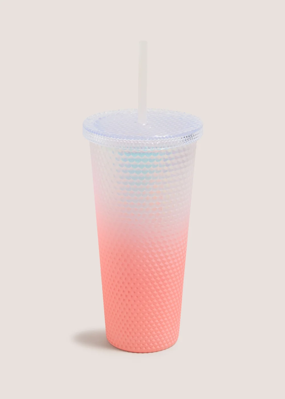 Pink Ombre Studded Tumbler Image 1
