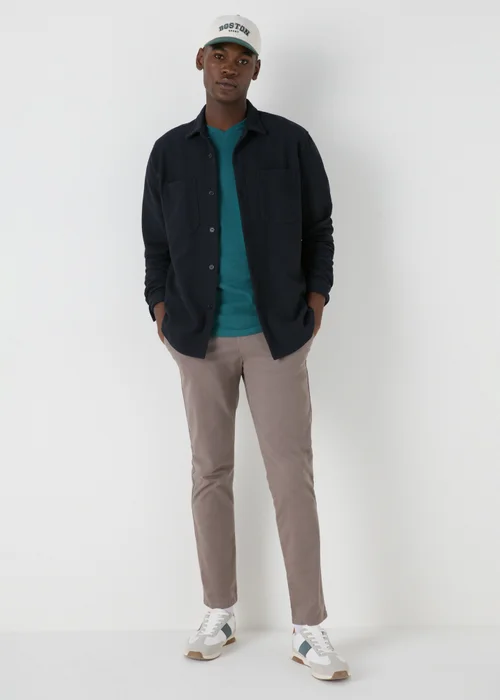 Teal Essential V-Neck T-Shirt - XS Image 3