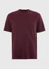 Burgundy Essential V-Neck T-Shirt - XS Image 4