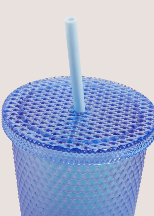 Dark Blue Ombre Studded Tumbler Image 2
