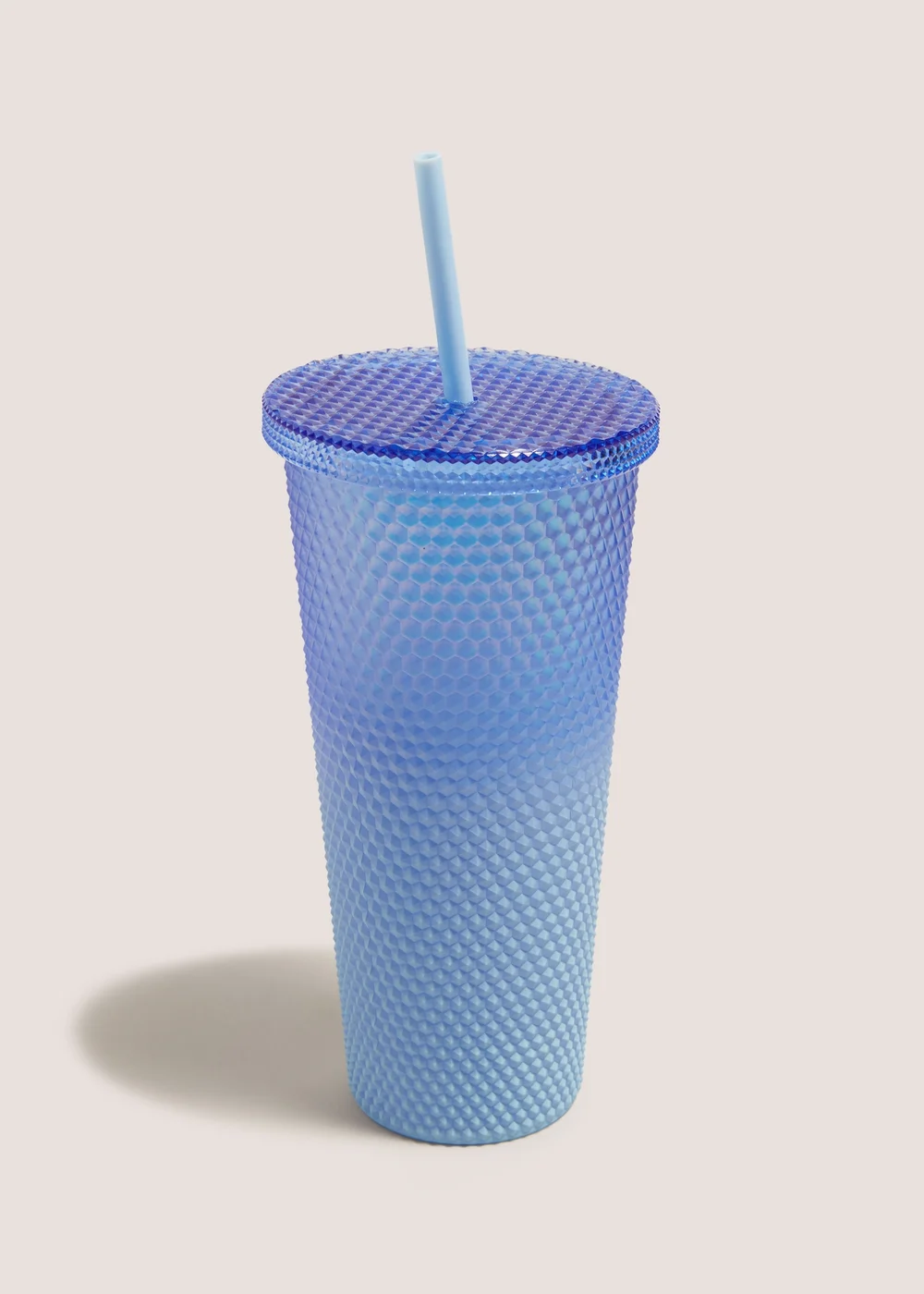 Dark Blue Ombre Studded Tumbler Image 1