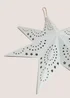 White Large Hanging Star Image 2