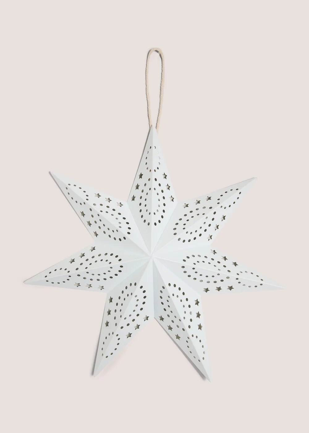 White Small Hanging Star Image 1