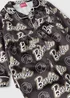 Barbie Girls Black Satin Pyjama Set (4-12yrs) - Age 4 Years Image 2