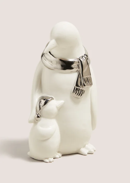 Wondrous White Penguin Ornament Image 1