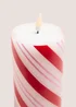 Candy Cane Led Candle Image 2