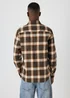 Khaki Check Flannel Shirt - S Image 2