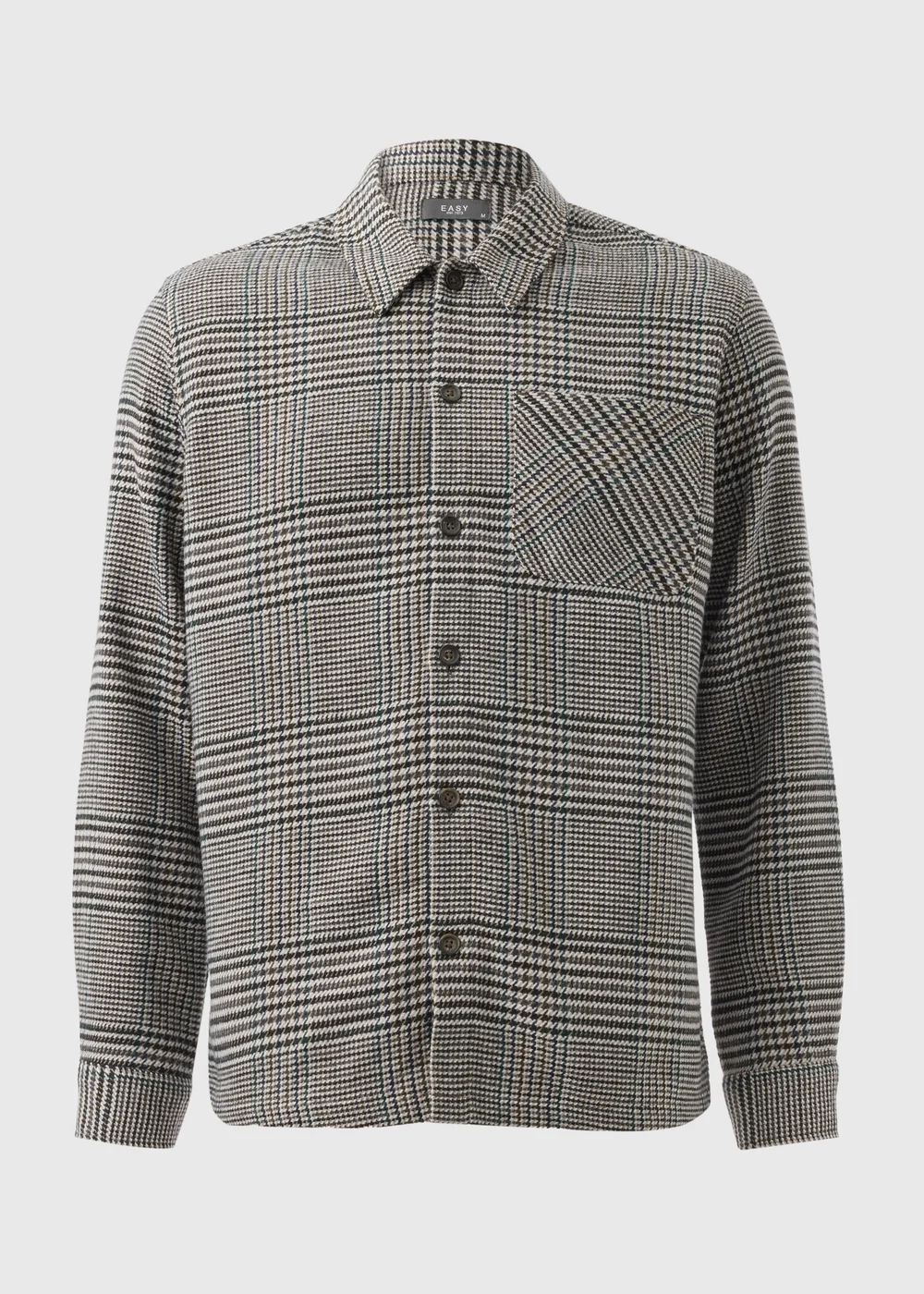 Grey Check Smart Shacket - S Image 4