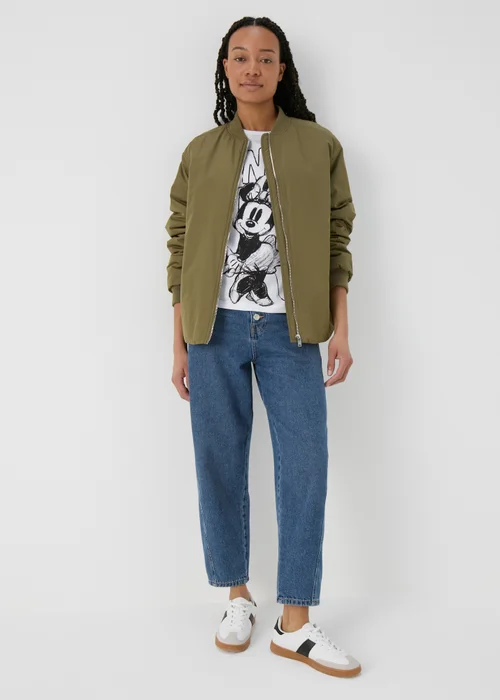 Minnie Mouse White Printed T-Shirt - Small Image 4