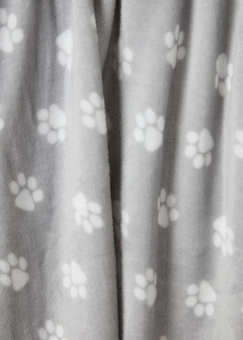 Grey Fleece Pet Blanket (120cm x 150cm) Image 2