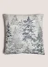 Wondrous Embellished Christmas Tree Cushion (43cm x 43cm) Image 1