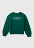 Boys Green Ohio Crewneck Sweatshirt (7-15yrs) - 7 Yrs Image 1