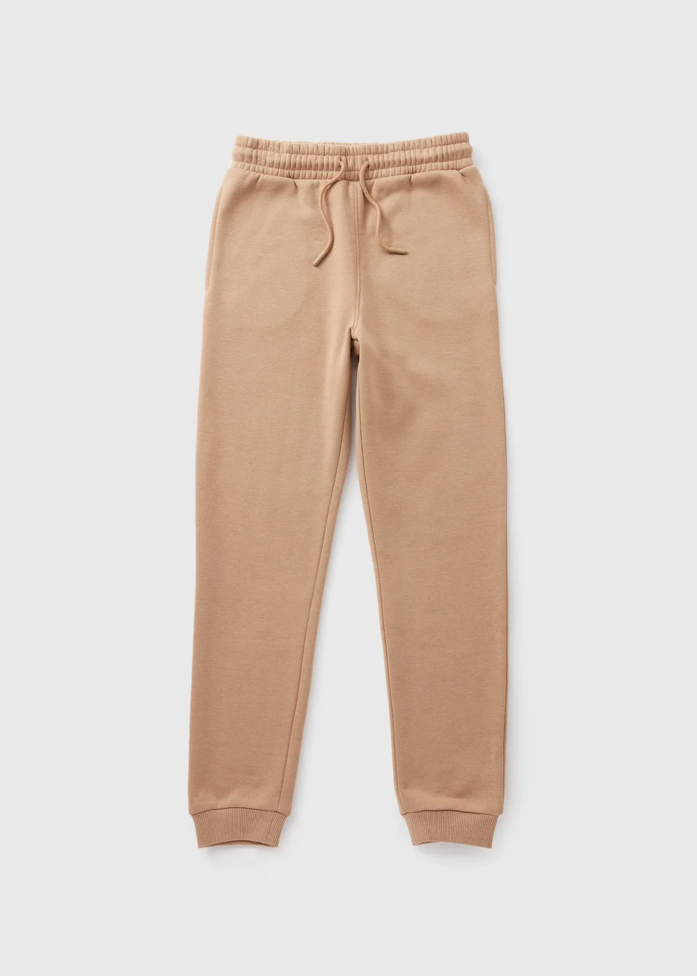 Boys Tan Jogging Bottoms (7-15yrs) - Age 7 Years Image 1