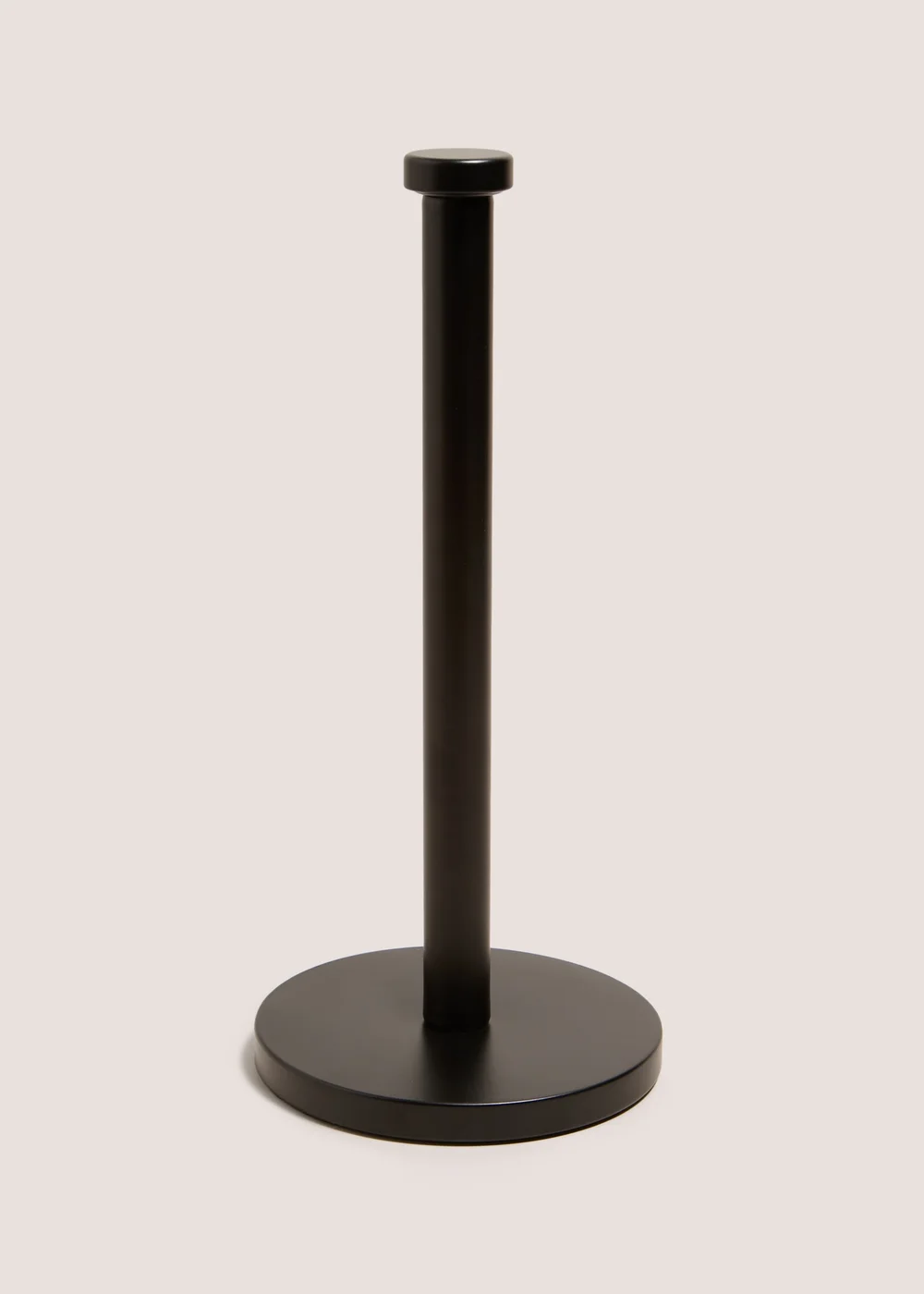 Black Kitchen Roll Holder Image 1