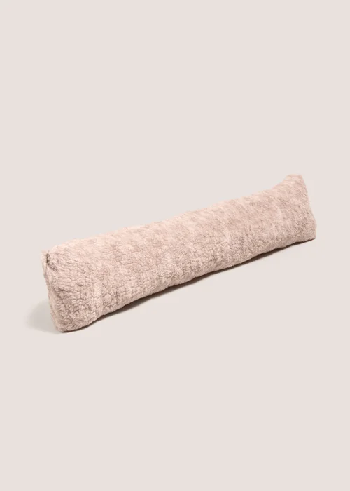 Natural Sherpa Draught Excluder Image 1