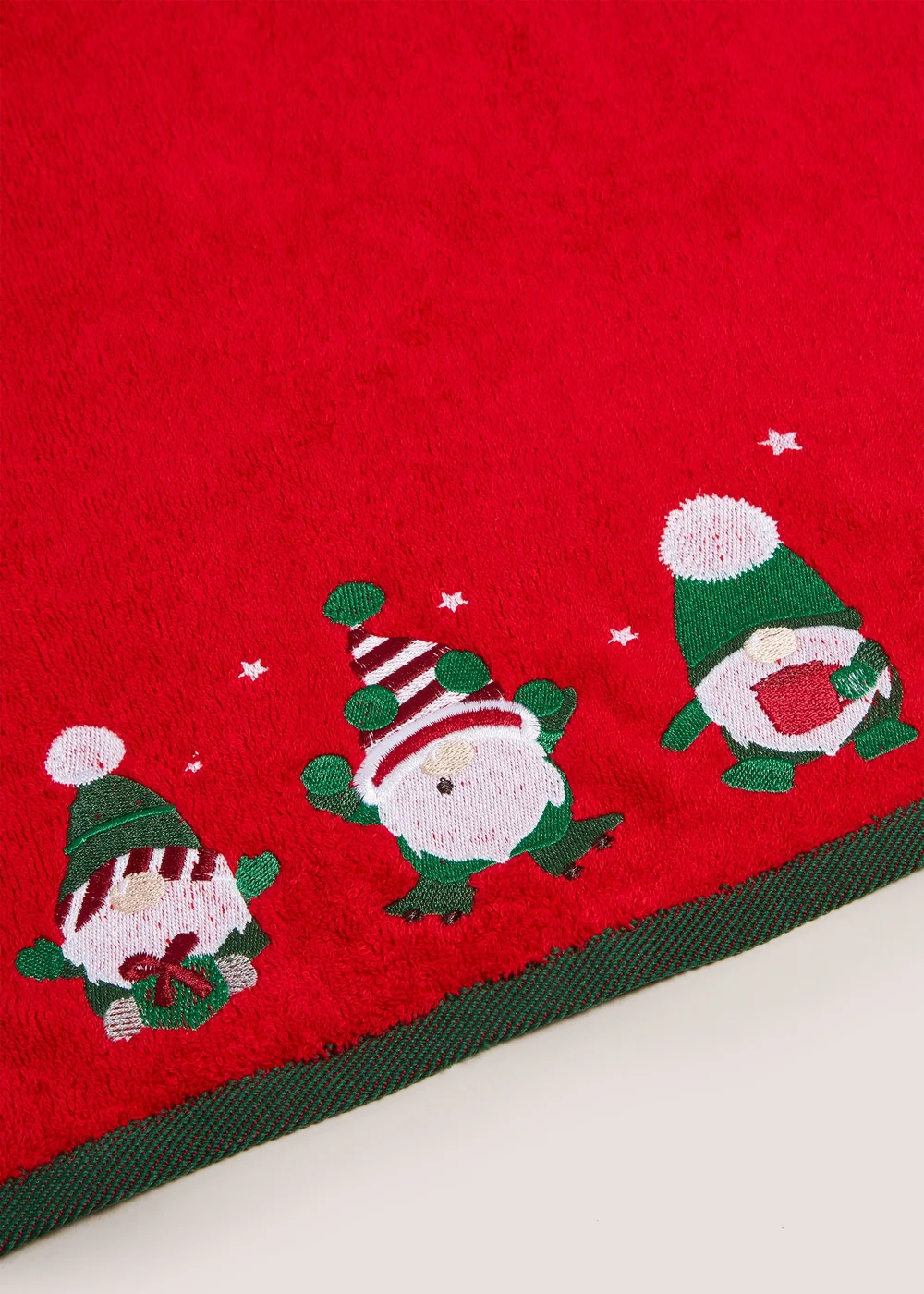 Christmas Red Gnome Hand Towel - Hand Towel Image 2