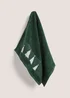 Green Tree Woven Hand Towel - Hand Towel Image 1
