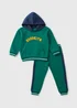 Boys Green Brooklyn Hoodie & Jogging Bottom Set (1-7yrs) - 1 to 1 half years Image 1