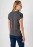 Grey Heart Graphic Top - Small Image 2