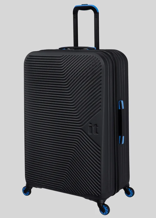 IT Luggage Black New Hard Suitcase - Cabin Image 3