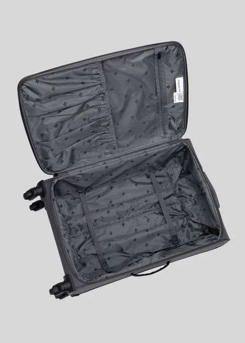 IT Luggage Grey New Soft Suitcase - Cabin Image 2