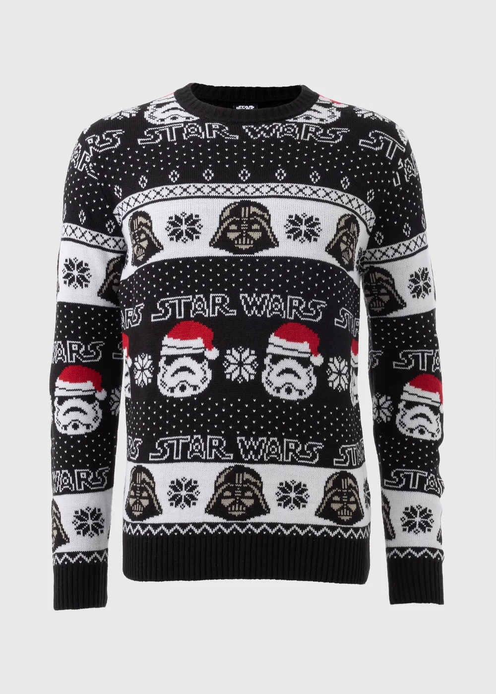 Star Wars Black Christmas Jumper - S Image 3