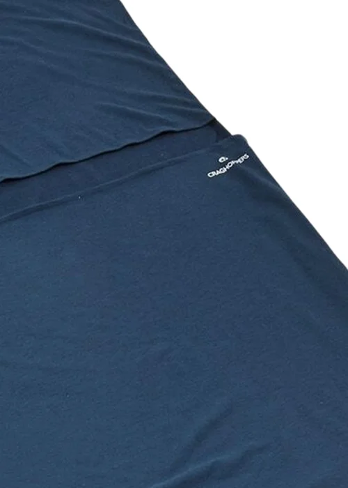 Craghoppers Teal Blue Stretch Sleeping Bag Liner - One Size Image 3