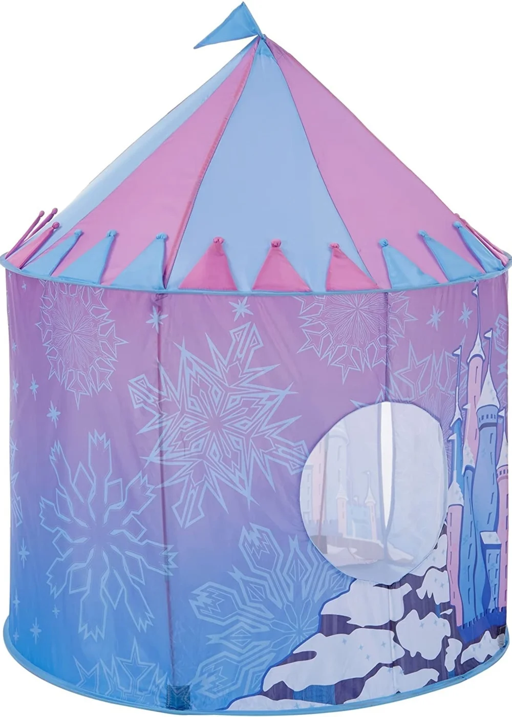 Trespass Kids Light Blue Chateau Play Tent With Packaway Bag - One Size Image 2