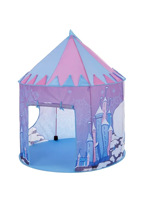Trespass Kids Light Blue Chateau Play Tent With Packaway Bag - One Size Image 1