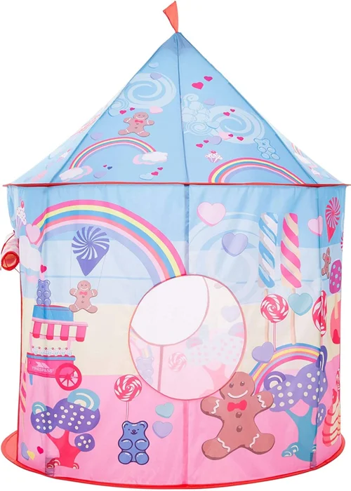 Trespass Kids Multi Chateau Play Tent With Packaway Bag - One Size Image 2