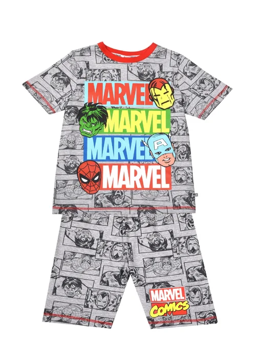 Marvel Kids Multicoloured Pyjama Set (4-8 yrs) - Age 4-5 Years Image 4