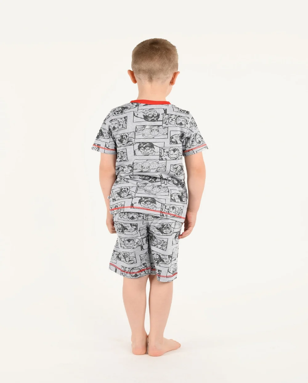 Marvel Kids Multicoloured Pyjama Set (4-8 yrs) - Age 4-5 Years Image 2