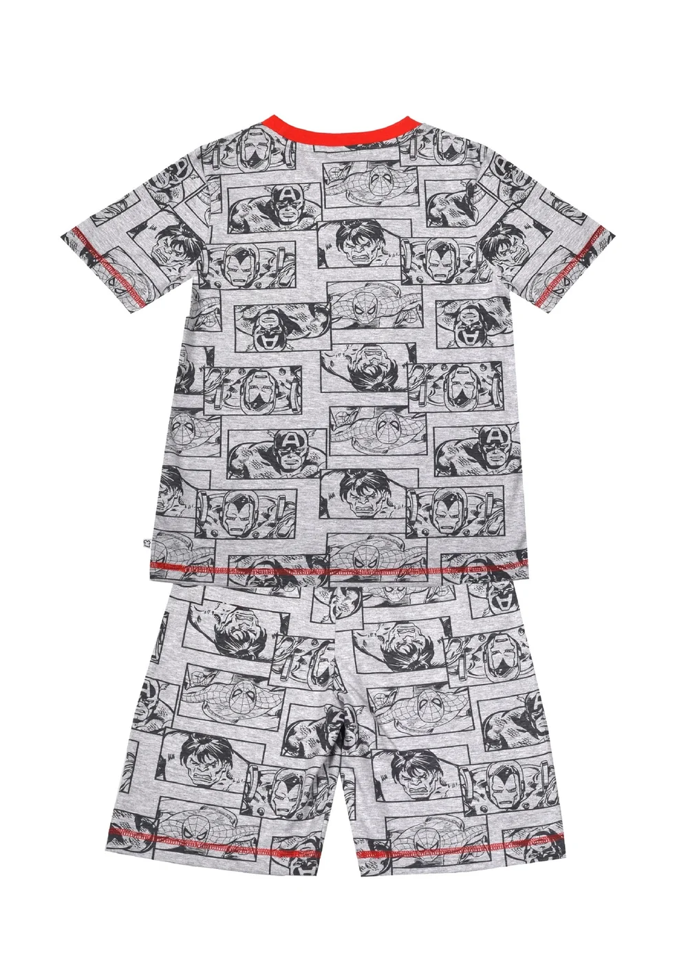 Marvel Kids Multicoloured Pyjama Set (4-8 yrs) - Age 4-5 Years Image 5