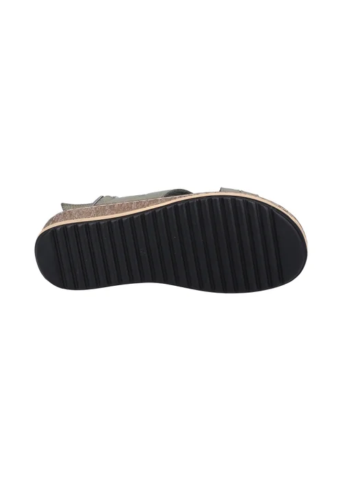 Hush Puppies Olive Elena Cross Over Wedge Sandal - 3 Image 4