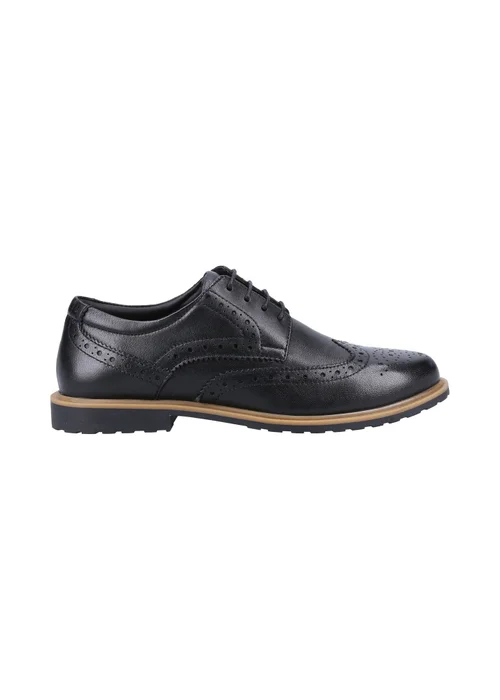 Hush Puppies Black/Brown Verity Brogue - 6 Image 1
