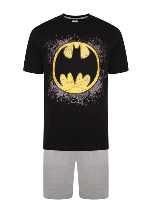 DC Comics Mens Batman Icon Pyjama - XS Image 1