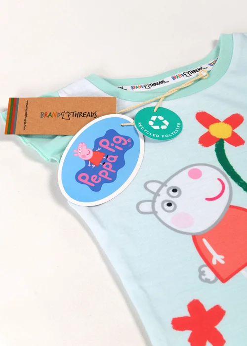 Peppa Pig Kids Blue Nightie (12 mths-4 yrs) - Age 12 - 18 Months Image 3