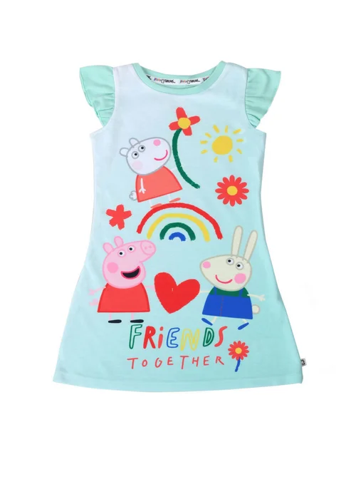 Peppa Pig Kids Blue Nightie (12 mths-4 yrs) - Age 12 - 18 Months Image 2