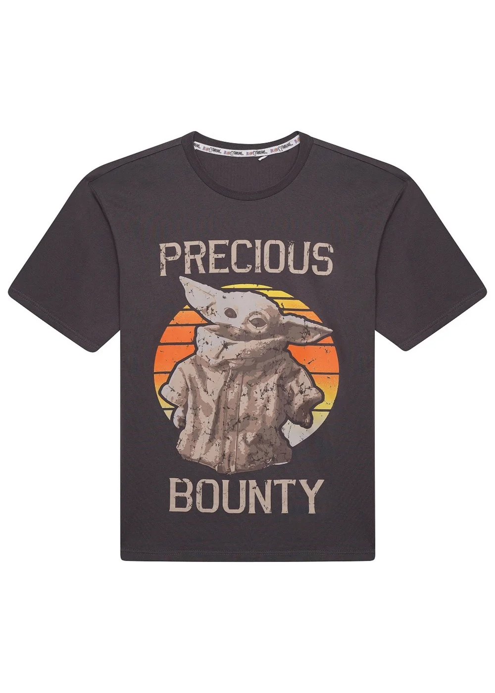 Star Wars Mens Grey Baby Yoda Tee - S Image 4