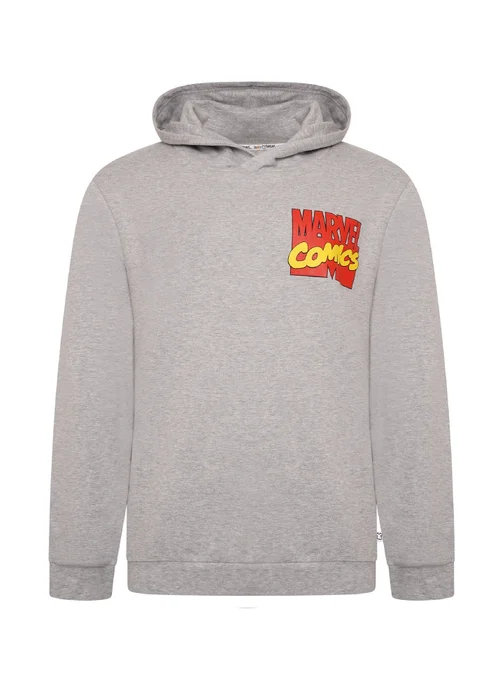 Marvel Mens Grey Hoody - XS Image 3