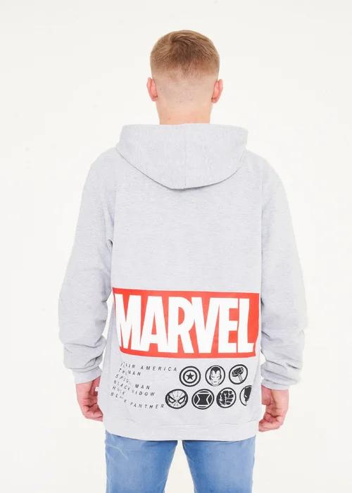 Marvel Mens Grey Hoody - XS Image 2