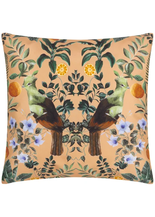 Wylder Tropics Multi Kali Mirrored Birds Filled Outdoor Cushions (43cm x 43cm x 8cm) - One Size Image 2