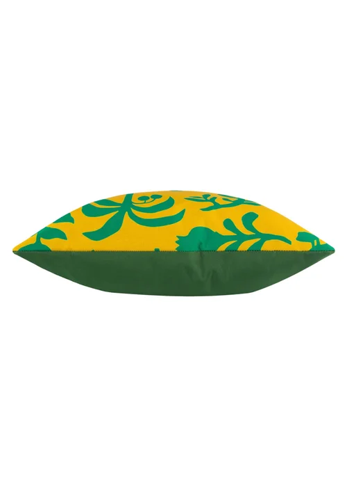 furn. Teal Marula Filled Outdoor Cushions (43cm x 43cm x 8cm) - One Size Image 4