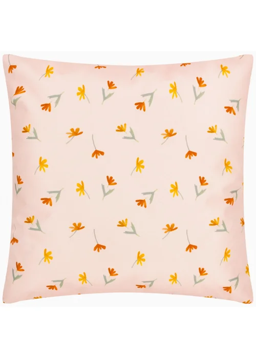 Wylder Nature Lilac Wildflower Filled Outdoor Cushions (43cm x 43cm x 8cm) - One Size Image 2