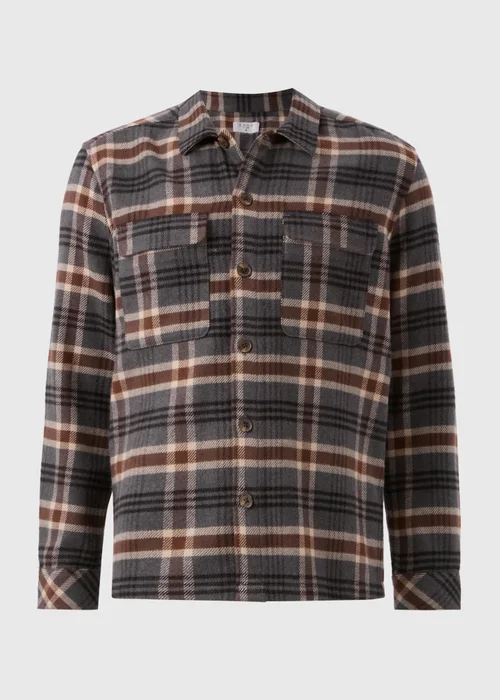 Grey Check Shacket - S Image 4