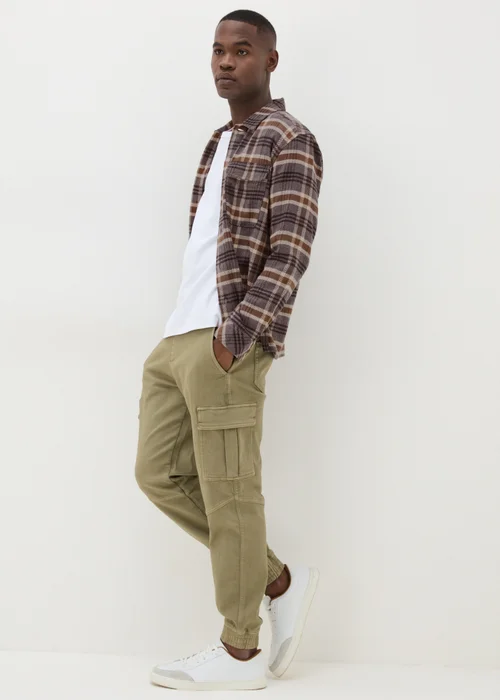 Grey Check Shacket - S Image 2