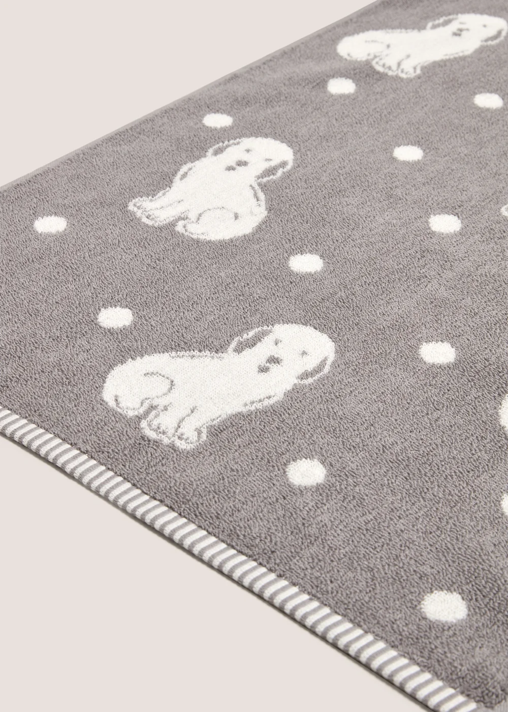 Grey Connie Cockapoo Towels - Hand Towel Image 2