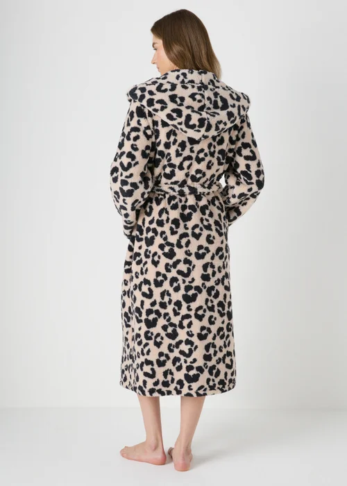 Cream Animal Print Dressing Gown - Extra small Image 2